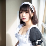 女仆Cosplay，这谁顶得住啊