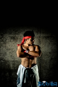 洛杉矶2010anime EXPO，街霸第一男主隆（RYU）cosplay