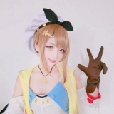 可爱萌妹cos「莱莎的炼金工房」，顺便也cos「鬼灭之刃」
