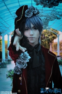 来自广东的美男coser，CIEL Phantomhive黑执事夏尔·凡多姆海恩