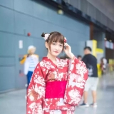 「和服cos」大眼睛小C酱，萌萌哒！