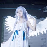 国人可爱妹子COS《天使的心跳》立华奏！相当有仙气的COSPLAY作品