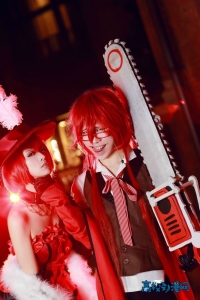 【COS】妖艳的♠黑执事♠ ◆格雷尔＆安洁莉娜◆