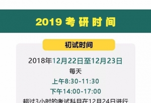 考研初试注意事项大合集来了，转给考生
