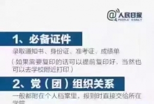 大学新生报道提前必须准备的东西，尤其在外地上大学必不可少