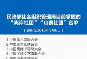 民政部公布第12批“山寨社团”名单！目前已