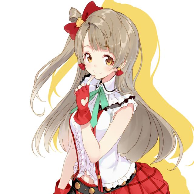 二次元卡通美图：校园风少女，喜欢多姿多彩的校园生活！