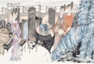 和合艺境馆藏作品欣赏——雅舍清韵图