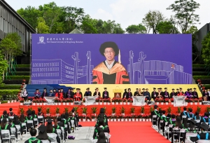 钟南山在香港中文大学（深圳）2020年本科生