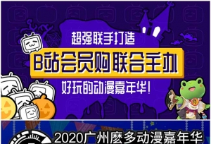 官宣啦！bilibili会员购联合主办 | 2020广