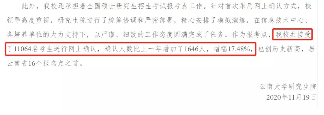 21考研报考人数更新！一院校增长超3000人