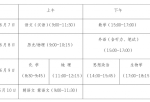 辽宁2021年高校招生考试和录取方案公布