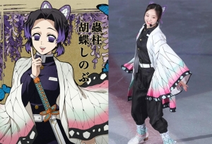 动漫趣闻：本田真凛Cos蝴蝶忍，美少女作监