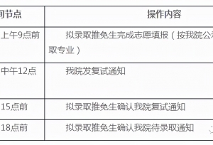 28号0点推免生填志愿！注意事项和流程请收好