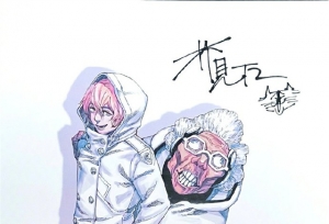 芥见下下公开最新绘制的「死神」20周年原画展绘图