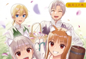 「狼与香辛料」15周年纪念插图第1弹公开