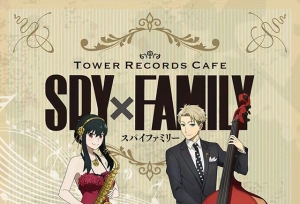 间谍过家家xTOWER RECORDS CAFE联动海报公开