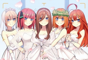 剧场版动画「五等分的新娘」主题曲封面公开