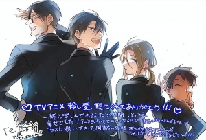 TV动画「杀爱」完结应援绘公开