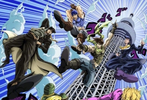 「JOJO的奇妙冒险」公布与东京天空树联动宣传图