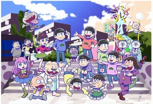 「阿松」60周年X「阿松」动画6周年纪念绘公开