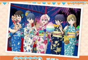 「摇曳露营△」×OIOI夏日祭宣传图公开