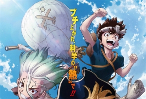 TV动画「Dr.Stone石纪元」公开「龙水篇」最新视觉图