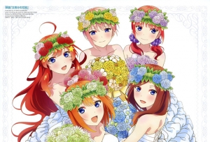 剧场版动画「五等分的新娘」最新版权绘公开