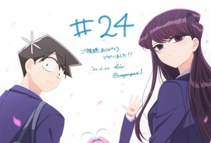 动画「古见同学有交流障碍症。」第24话播出感谢绘公开